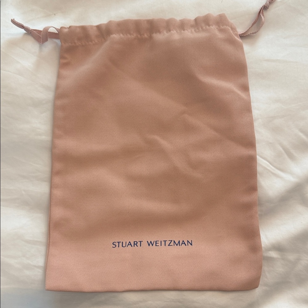 Stuart Weitzman Blush Pink Dust Bag